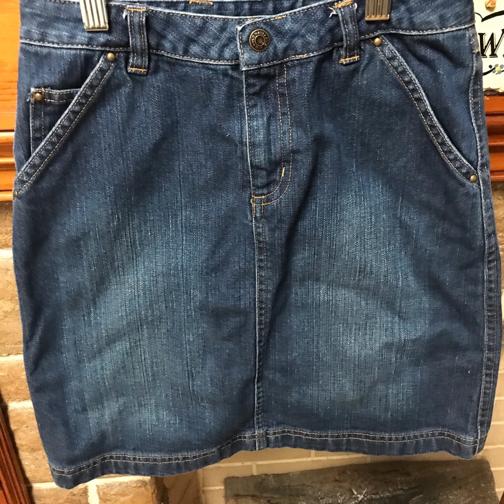 Old navy jean skirt